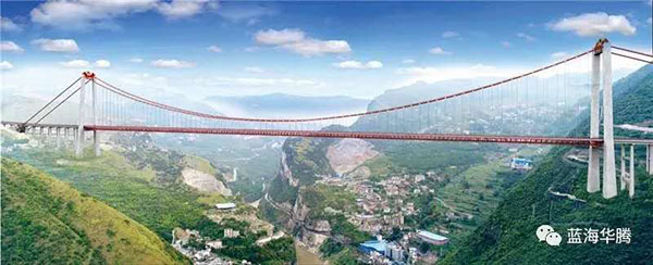 تساعد شركة Shenzhen V&T في بناء آسيا 's " أول عبور " - جسر وادي نهر تشيشوي
